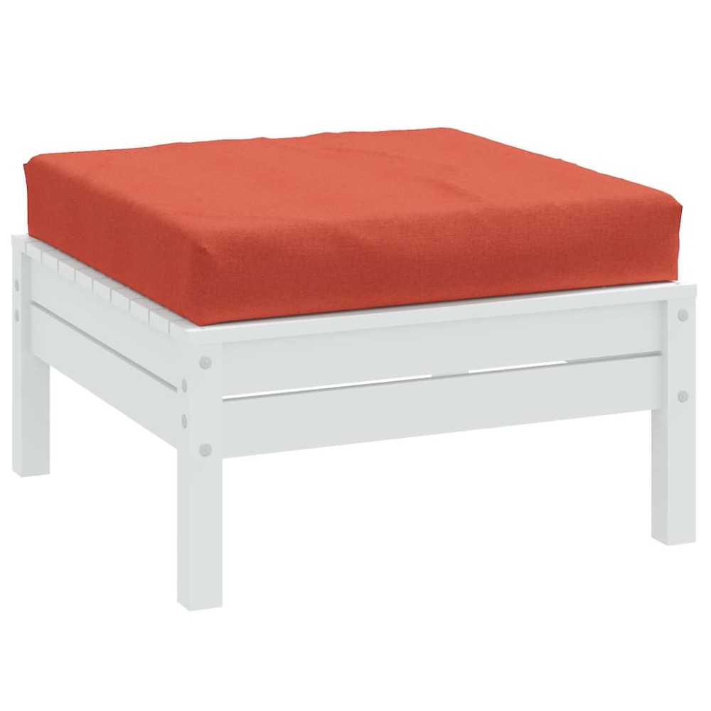 vidaXL Μαξιλάρι Παλέτας Κόκκινο 60x60x9,5 εκ. Ύφασμα