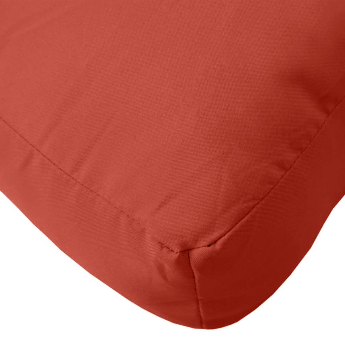 vidaXL Μαξιλάρι Παλέτας Κόκκινο 60x60x9,5 εκ. Ύφασμα