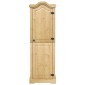 vidaXL Ντουλάπα Corona 55x52x170 εκ. από Μασίφ Ξύλο Πεύκου