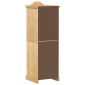 vidaXL Ντουλάπα Corona 55x52x170 εκ. από Μασίφ Ξύλο Πεύκου
