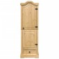 vidaXL Ντουλάπα Corona 55x52x170 εκ. από Μασίφ Ξύλο Πεύκου