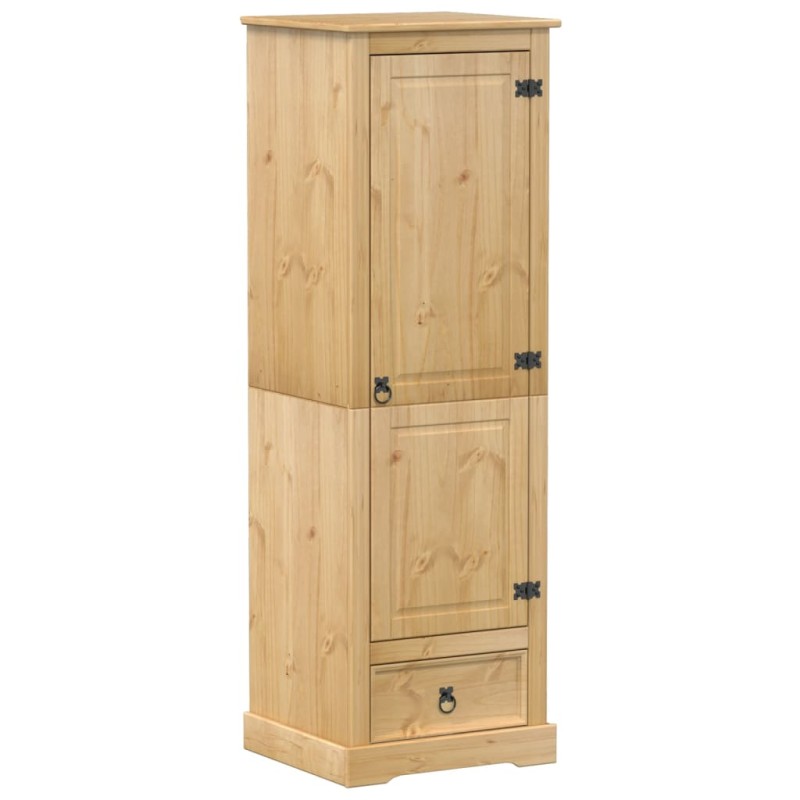 vidaXL Ντουλάπα Corona 55x50x170 εκ. από Μασίφ Ξύλο Πεύκου