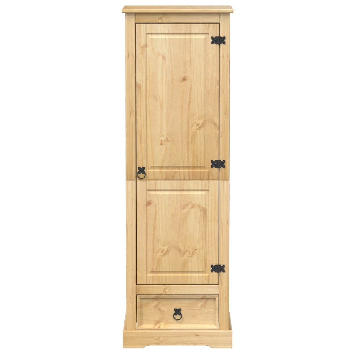 vidaXL Ντουλάπα Corona 55x50x170 εκ. από Μασίφ Ξύλο Πεύκου