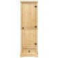 vidaXL Ντουλάπα Corona 55x50x170 εκ. από Μασίφ Ξύλο Πεύκου