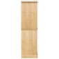 vidaXL Ντουλάπα Corona 55x50x170 εκ. από Μασίφ Ξύλο Πεύκου