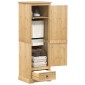 vidaXL Ντουλάπα Corona 55x50x170 εκ. από Μασίφ Ξύλο Πεύκου