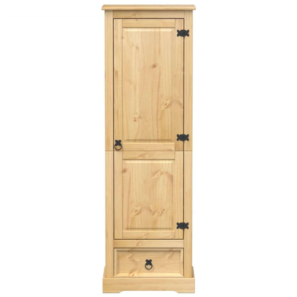 vidaXL Ντουλάπα Corona 55x38x170 εκ. από Μασίφ Ξύλο Πεύκου