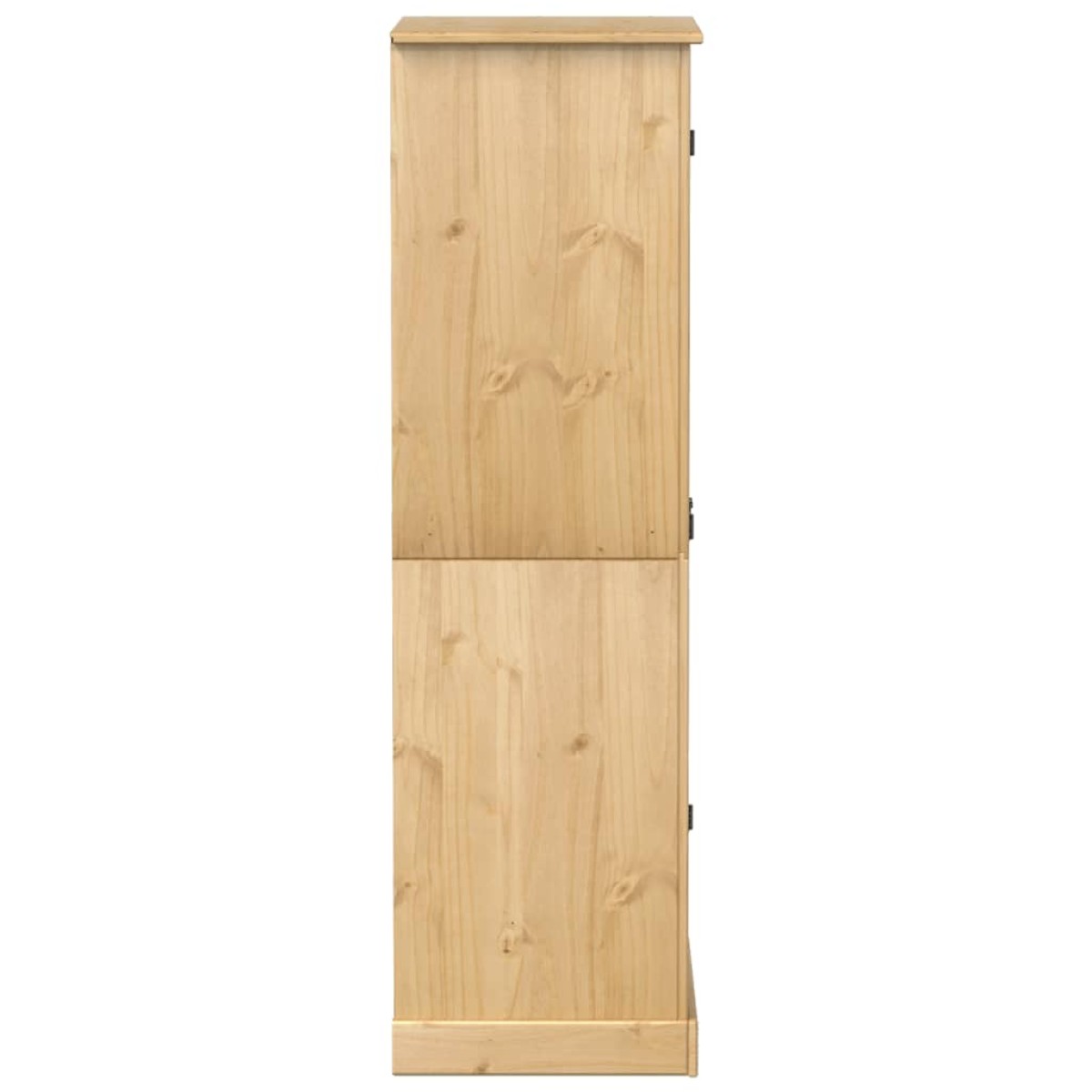 vidaXL Ντουλάπα Corona 76x50x170 εκ. από Μασίφ Ξύλο Πεύκου