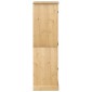 vidaXL Ντουλάπα Corona 76x50x170 εκ. από Μασίφ Ξύλο Πεύκου