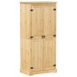 vidaXL Ντουλάπα Corona 76x50x170 εκ. από Μασίφ Ξύλο Πεύκου