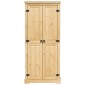 vidaXL Ντουλάπα Corona 76x50x170 εκ. από Μασίφ Ξύλο Πεύκου
