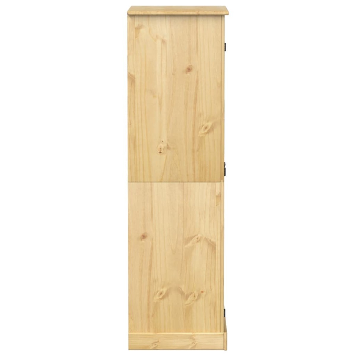 vidaXL Ντουλάπα Corona 76x50x170 εκ. από Μασίφ Ξύλο Πεύκου