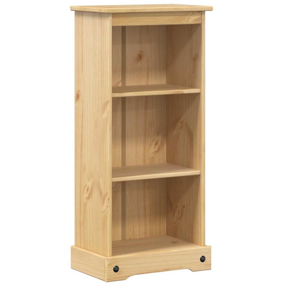 vidaXL Βιβλιοθήκη Corona 46x29x100 εκ. από Μασίφ Ξύλο Πεύκου
