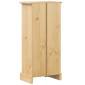 vidaXL Βιβλιοθήκη Corona 46x29x100 εκ. από Μασίφ Ξύλο Πεύκου