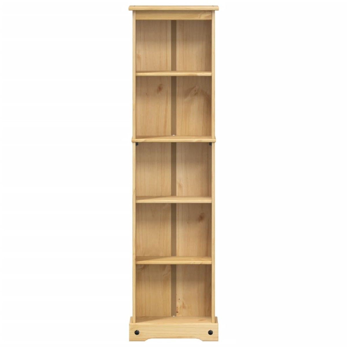 vidaXL Βιβλιοθήκη Corona 46x20x170 εκ. από Μασίφ Ξύλο Πεύκου