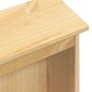 vidaXL Βιβλιοθήκη Corona 46x20x170 εκ. από Μασίφ Ξύλο Πεύκου