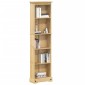 vidaXL Βιβλιοθήκη Corona 46x20x170 εκ. από Μασίφ Ξύλο Πεύκου