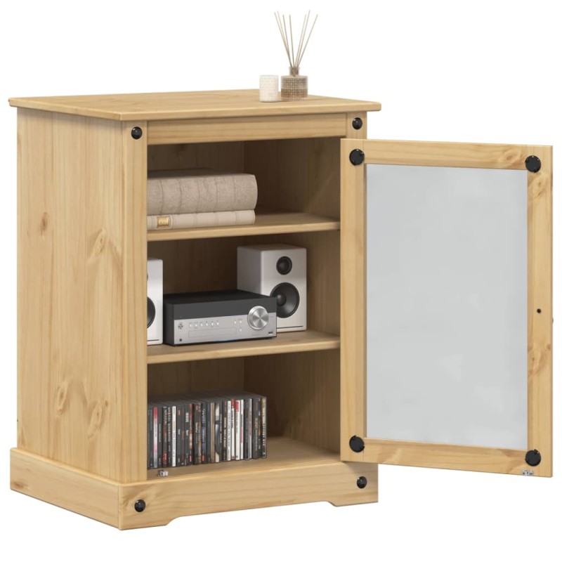 vidaXL Έπιπλο HiFi Corona 60x50x82 εκ. από Μασίφ Ξύλο Πεύκου