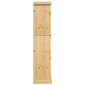 vidaXL Παπουτσοθήκη Corona 99 x 32 x 138 εκ. από Μασίφ Ξύλο Πεύκου