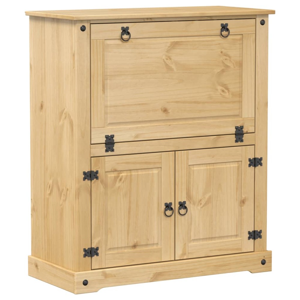 vidaXL Κάβα Κρασιών Corona 97x45x114 εκ. από Μασίφ Ξύλο Πεύκου