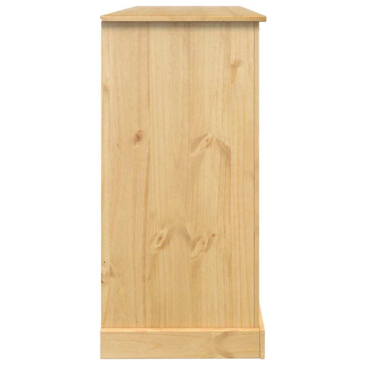vidaXL Κάβα Κρασιών Corona 107,5x51x105,5 εκ. από Μασίφ Ξύλο Πεύκου