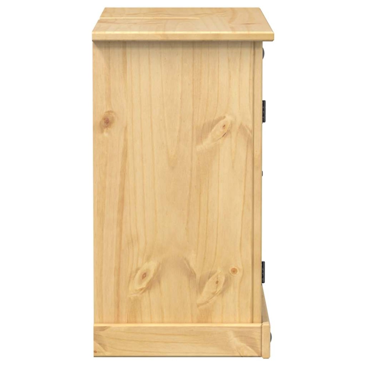 vidaXL Ντουλάπι Μπάνιου Corona 73x33x60 εκ. από Μασίφ Ξύλο Πεύκου