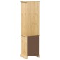 vidaXL Ντουλάπι Μπάνιου Corona 50x40x185 εκ. από Μασίφ Ξύλο Πεύκου