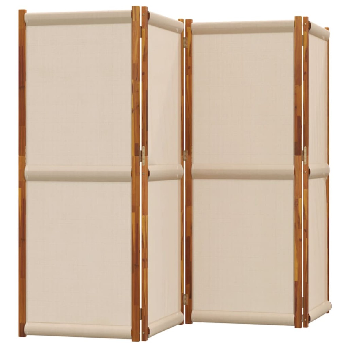vidaXL Διαχωριστικό Δωματίου με 4 Πάνελ Taupe 280 x 180 εκ.