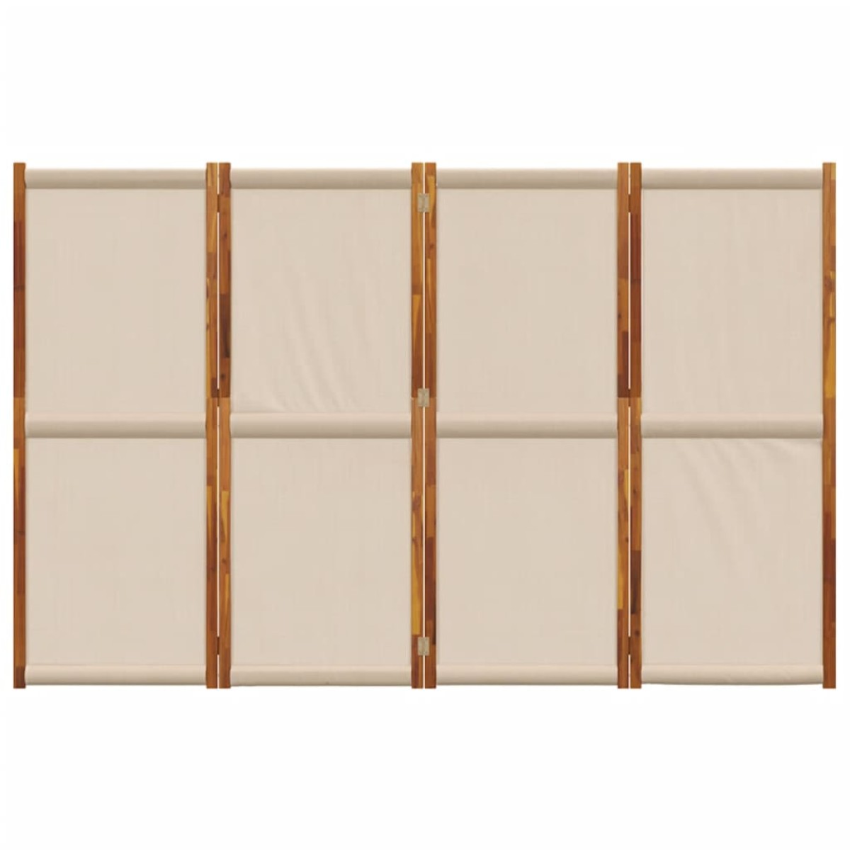 vidaXL Διαχωριστικό Δωματίου με 4 Πάνελ Taupe 280 x 180 εκ.