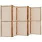 vidaXL Διαχωριστικό Δωματίου με 5 Πάνελ Taupe 250 x 180 εκ.