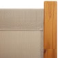 vidaXL Διαχωριστικό Δωματίου με 5 Πάνελ Taupe 250 x 180 εκ.
