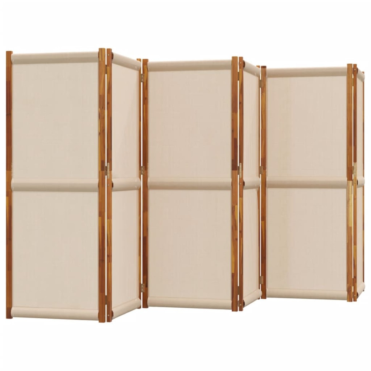 vidaXL Διαχωριστικό Δωματίου με 6 Πάνελ Taupe 420 x 180 εκ.