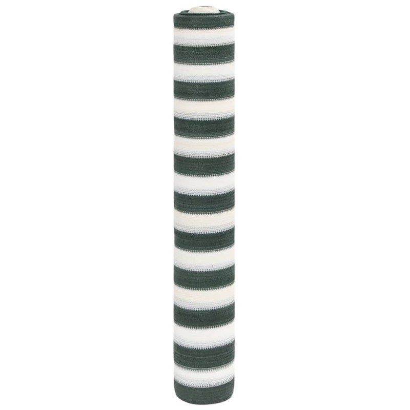 vidaXL Δίχτυ Σκίασης Πράσινο/Λευκό 1,5 x 10 μ. από HDPE 150 γρ./μ²