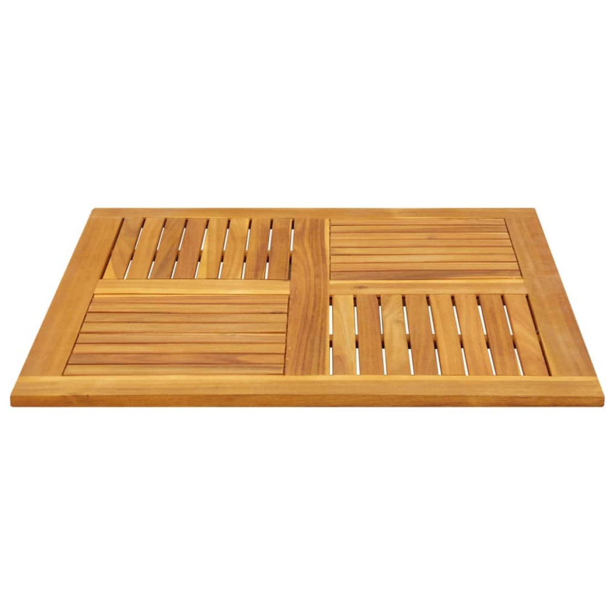 vidaXL Επιφάνεια Τραπεζιού Τετράγωνη 90x90x2,2 εκ. Μασίφ Ξύλο Ακακίας