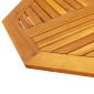 vidaXL Επιφάνεια Τραπεζιού Οκτάγωνη 80x80x2,2 εκ. Μασίφ Ξύλο Ακακίας