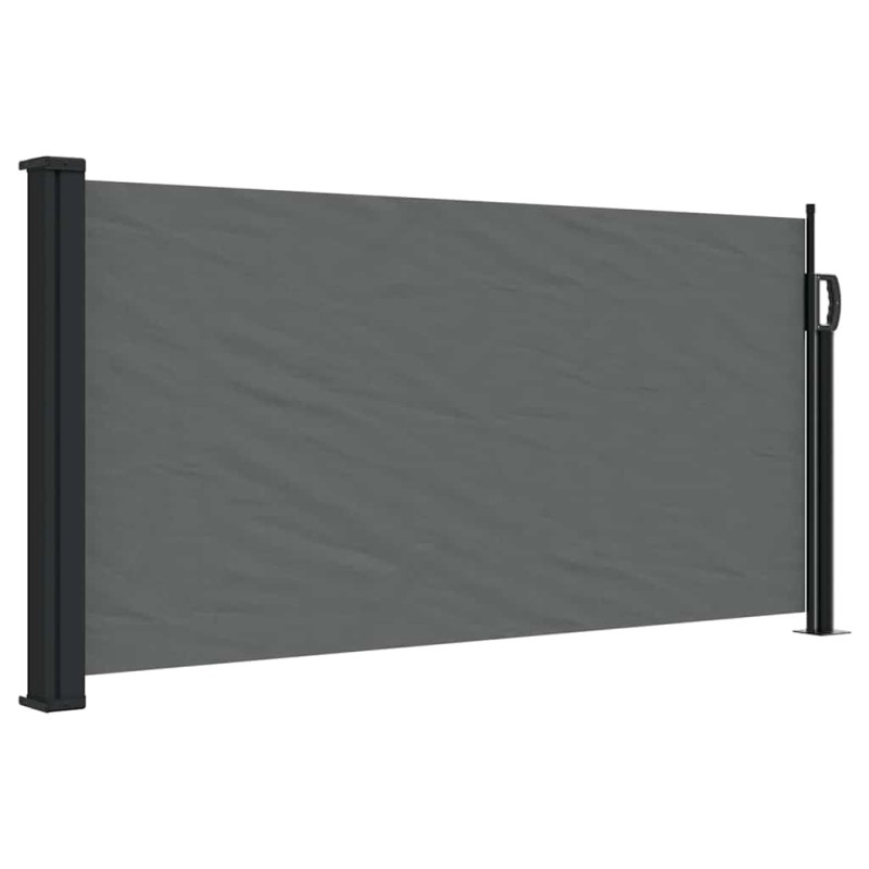 vidaXL Πτυσσόμενη Πλαϊνή Τέντα Ανθρακί 100x300 εκ.