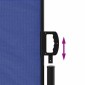 vidaXL Σκίαστρο Πλαϊνό Συρόμενο Μπλε 117 x 300 εκ.