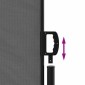 vidaXL Πτυσσόμενη Πλαϊνή Τέντα Ανθρακί 160x300 εκ.