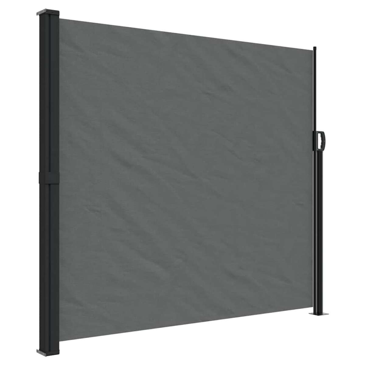 vidaXL Πτυσσόμενη Πλαϊνή Τέντα Ανθρακί 180x300 εκ.