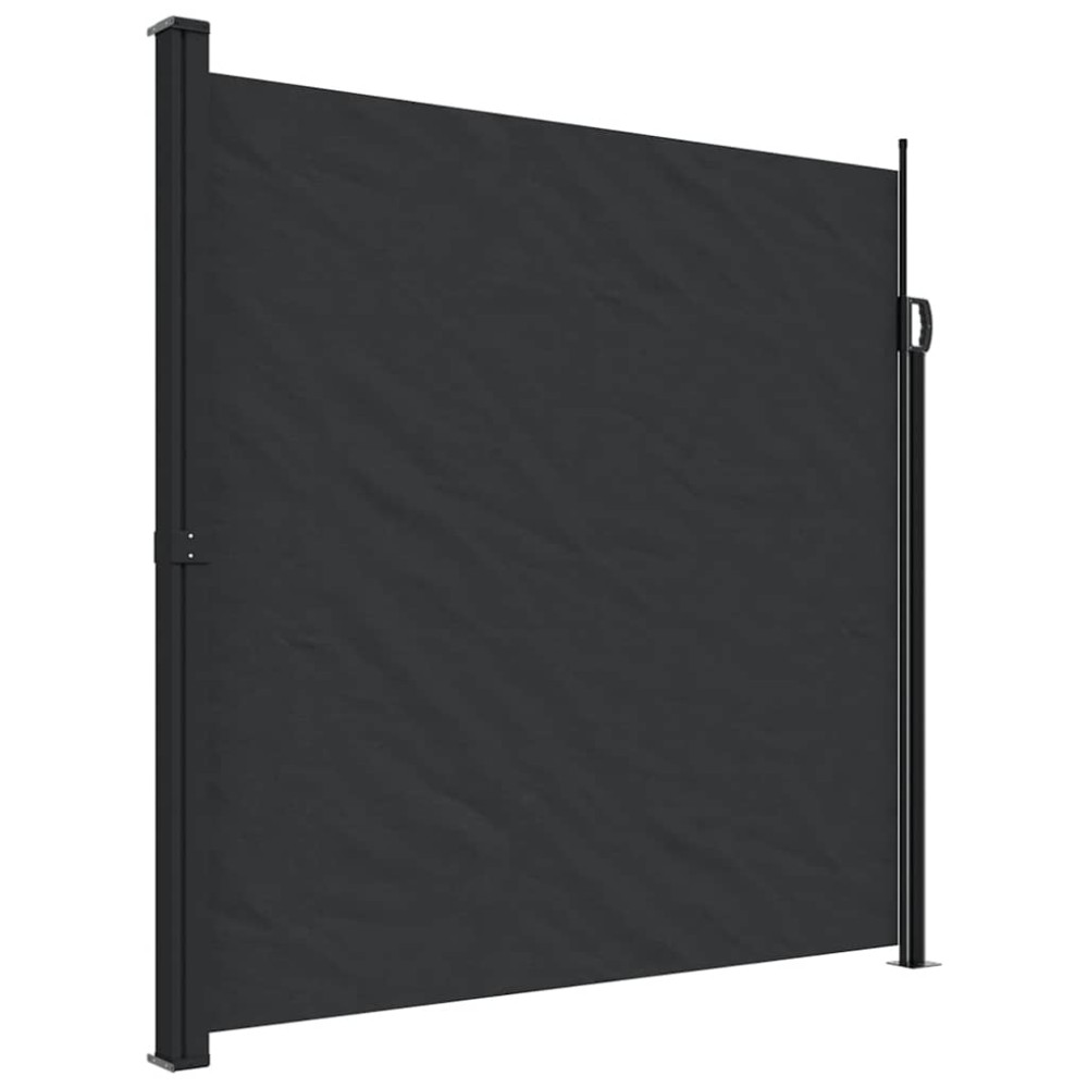 vidaXL Σκίαστρο Πλαϊνό Συρόμενο Μαύρο 200 x 300 εκ.