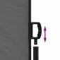 vidaXL Πτυσσόμενη Πλαϊνή Τέντα Ανθρακί 220x300 εκ.