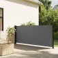 vidaXL Πλαϊνή Τέντα Αναδιπλούμενη Ανθρακί 100x500 εκ.