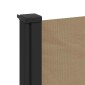 vidaXL Σκίαστρο Πλαϊνό Συρόμενο Taupe 120 x 500 εκ.