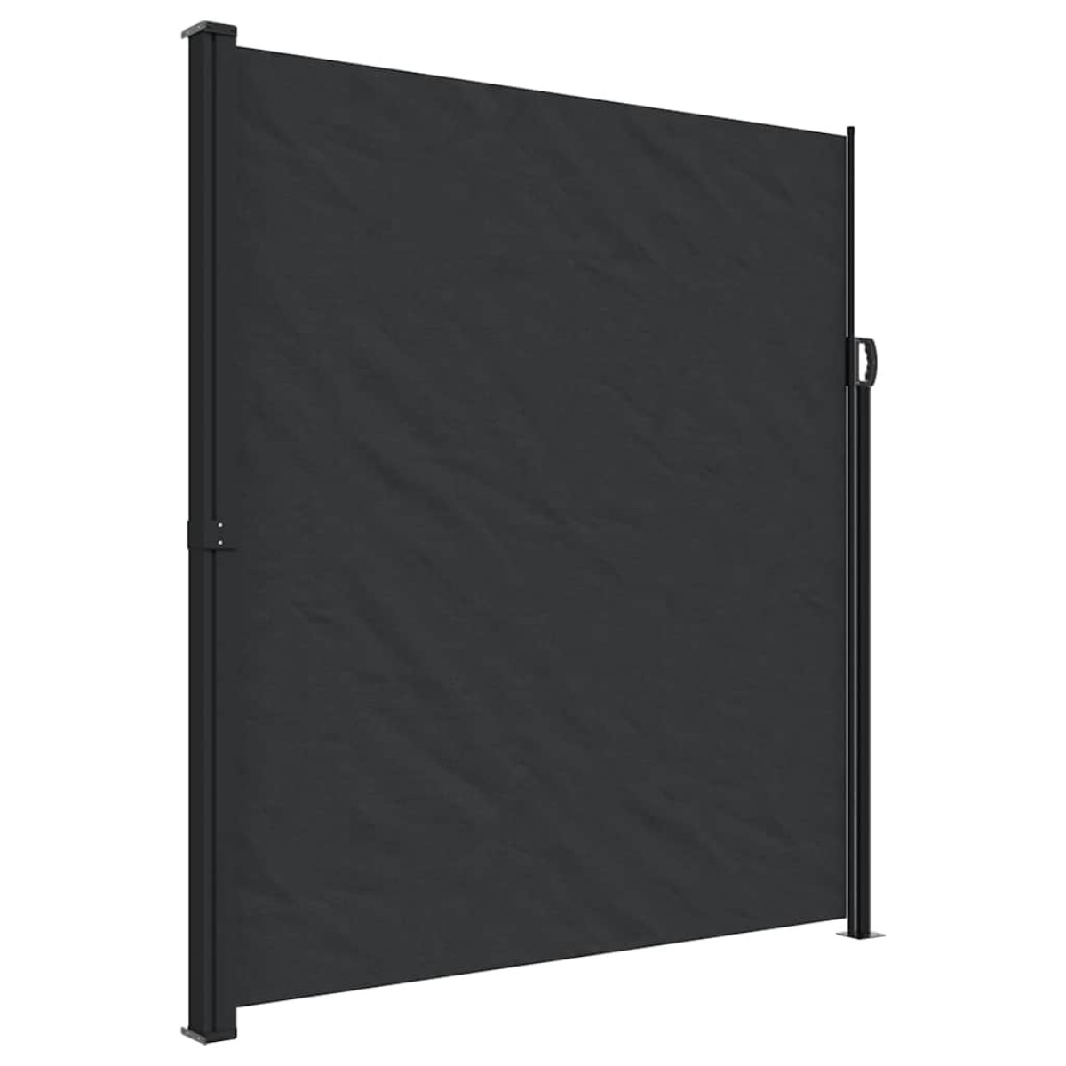 vidaXL Σκίαστρο Πλαϊνό Συρόμενο Μαύρο 220 x 500 εκ.