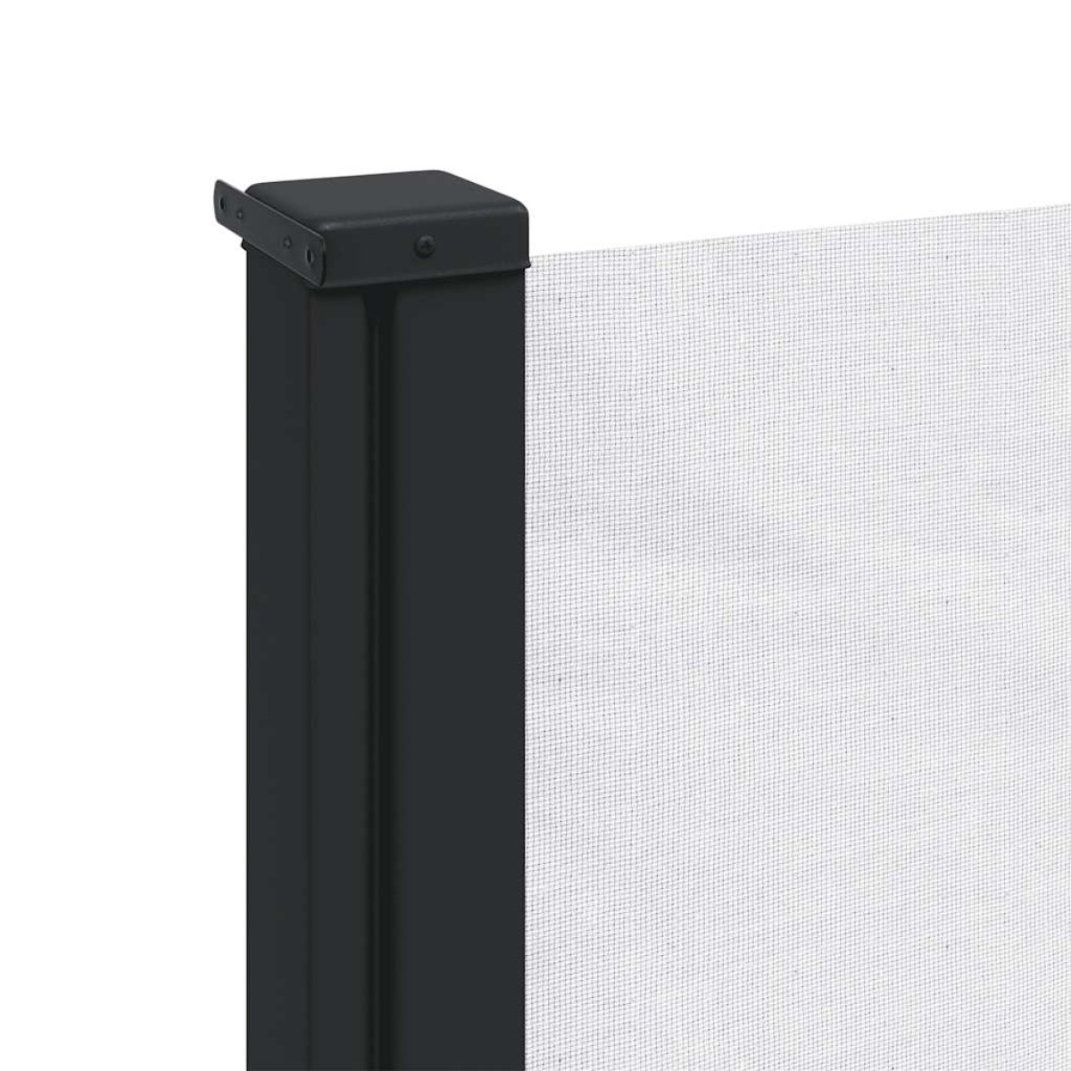 vidaXL Σκίαστρο Πλαϊνό Συρόμενο Λευκό 120 x 600 εκ.