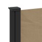 vidaXL Σκίαστρο Πλαϊνό Συρόμενο Taupe 120 x 600 εκ.