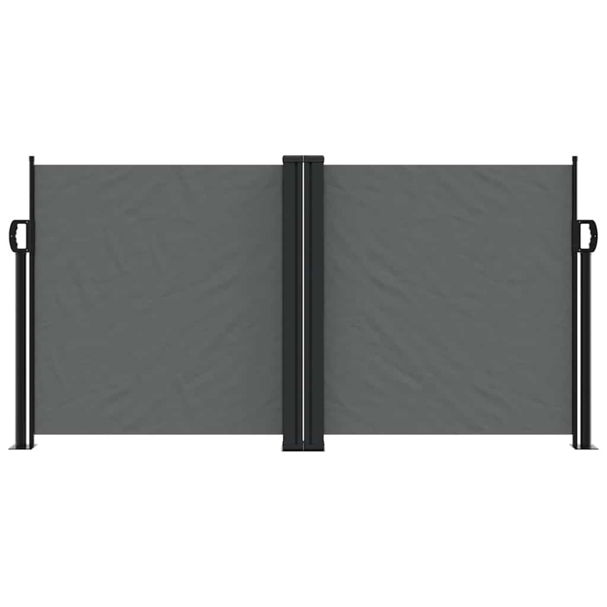 vidaXL Σκίαστρο Πλαϊνό Συρόμενο Ανθρακί 120 x 600 εκ.