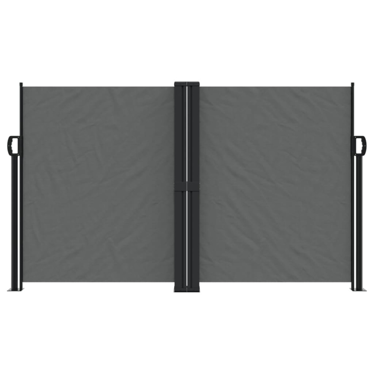 vidaXL Σκίαστρο Πλαϊνό Συρόμενο Ανθρακί 140 x 600 εκ.