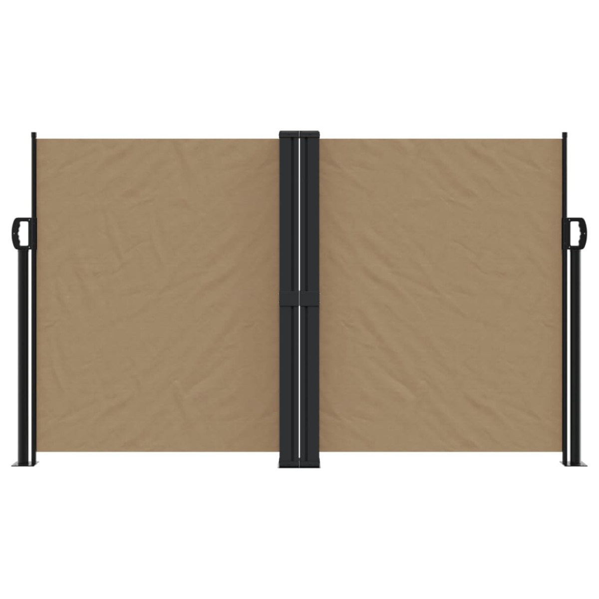 vidaXL Σκίαστρο Πλαϊνό Συρόμενο Taupe 140 x 600 εκ.
