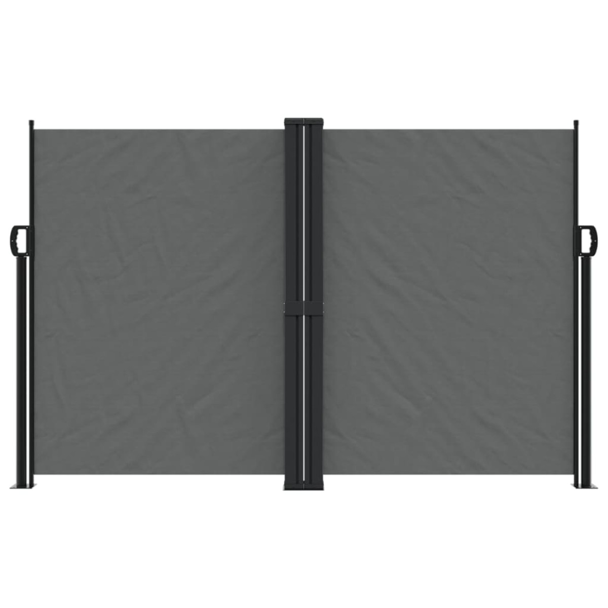 vidaXL Σκίαστρο Πλαϊνό Συρόμενο Ανθρακί 160 x 600 εκ.